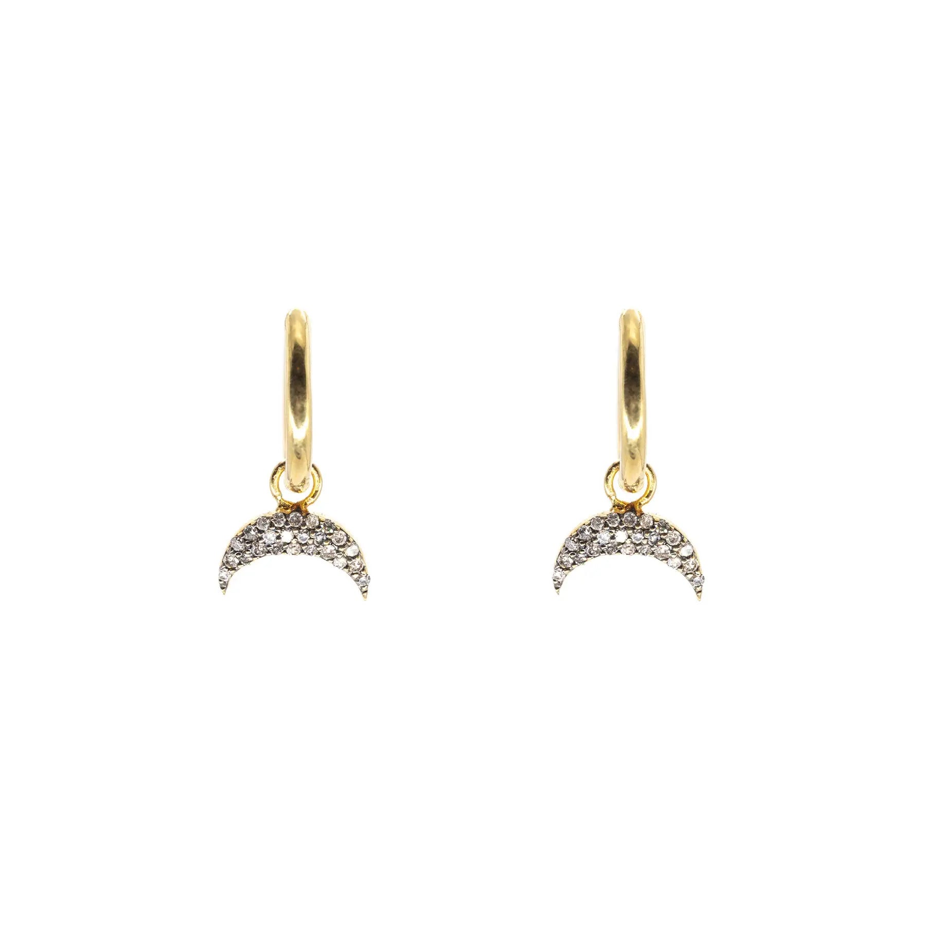 Diamond Horn Hoops